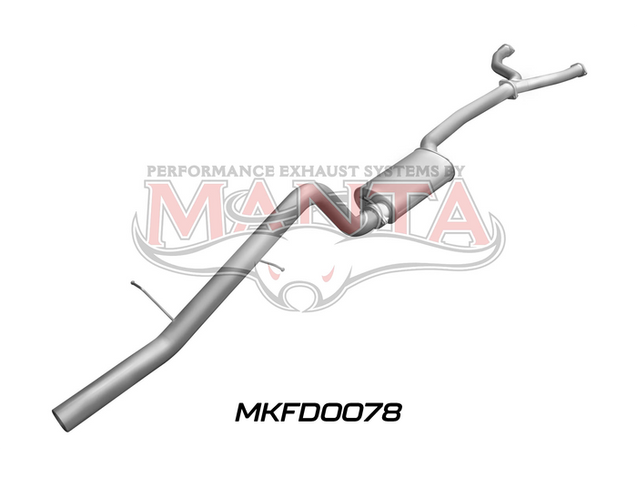 Manta - Falcon AU V8 Ute 3in CatBack Muffler/Tailpipe - (MKFD0078)