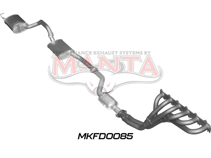 Manta - Falcon BA BF 6 Cylinder Sedan Full System Muffler/Muffler - (MKFD0085)