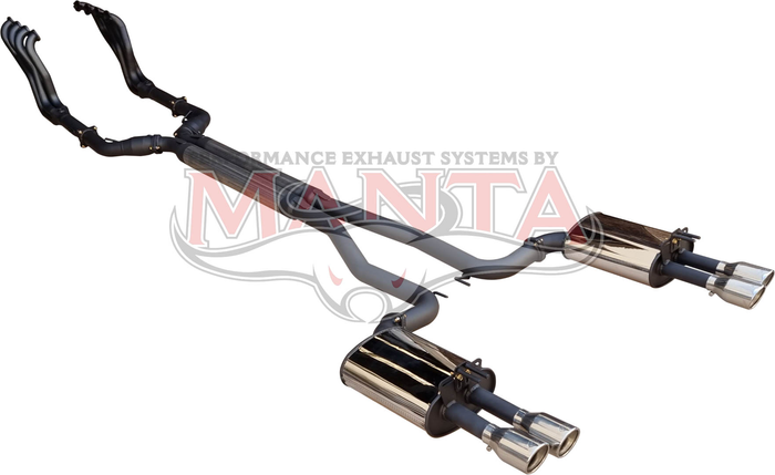 Manta - DPE Holden Commodore VE VF V8 Sedan & Wagon twin 3in full system, 1 3/4in headers, 3.5in tips - (HOLK128S3-134)