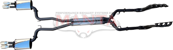 Manta - DPE Holden Commodore VE VF V8 Sedan & Wagon twin 3in full system, 1 7/8in headers, 3.5in tips - (HOLK128S3-178)