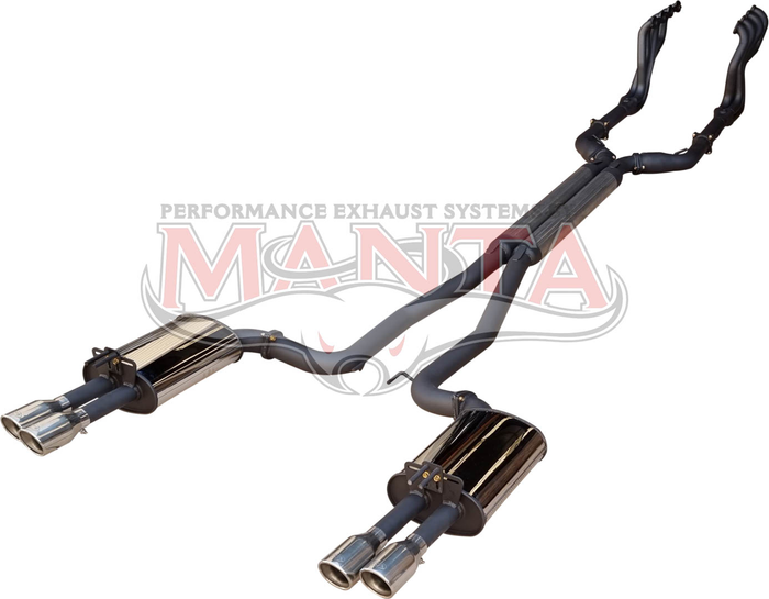 Manta - DPE Holden Commodore VE VF V8 Sedan & Wagon twin 3in full system, 1 7/8in headers, 3.5in tips - (HOLK128S3-178)