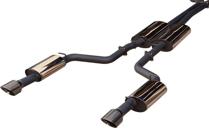 Manta - Chrysler 300C Sedan 5.7L & 6.1L V8 Twin 3in cat back exhaust system - (CHRK130S3-CB)