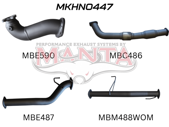 Manta - Colorado RC 3.0L 10 - 12 SWB With Cat & Muffler - (MKHN0447)