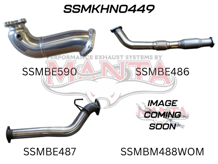 Manta - Colorado RC 3.0L 10 - 12 SWB Without Cat & Without Hotdog - (SSMKHN0449)