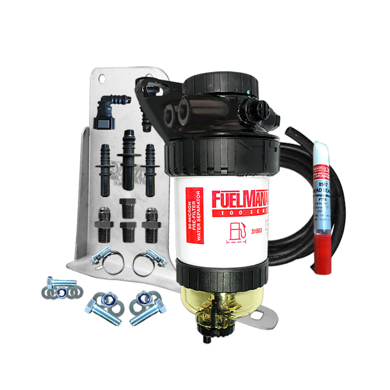 Holden Colorado RG 2.8L Diesel - Fuel Manager FM602DPK Pre Filter Water Separator Kit