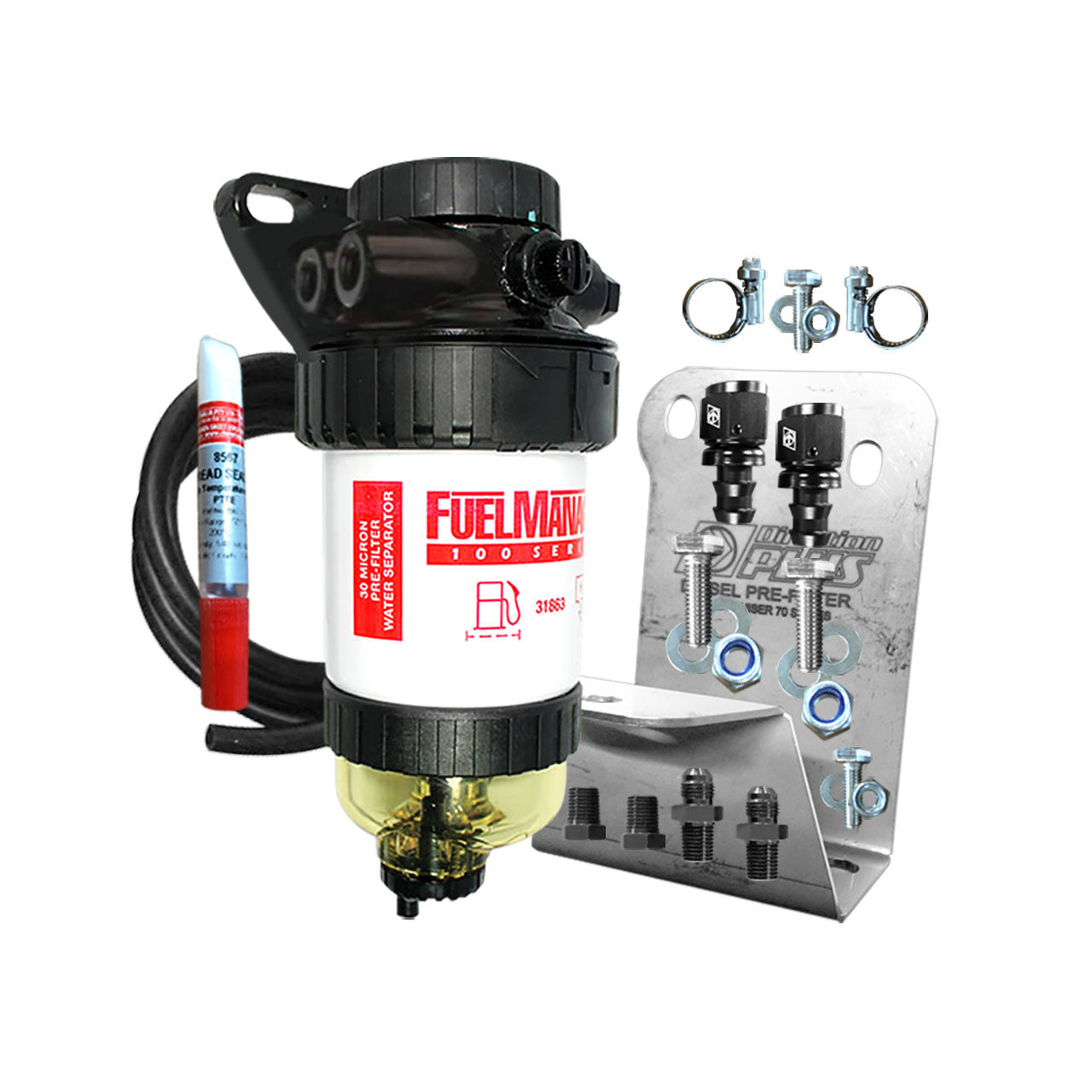 Toyota Landcruiser 70 Series 4.5L TD Dual Battery + ARB Comp Fuel Manager Pre Filter Kit FM625DPK