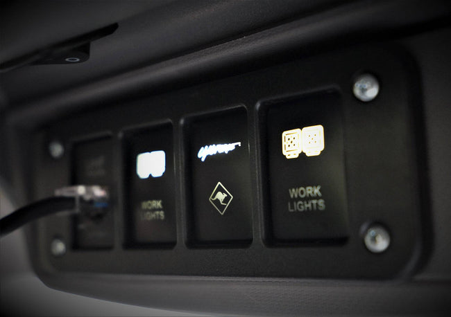 Four-Switch Panel Fascia For Ty2 Switches