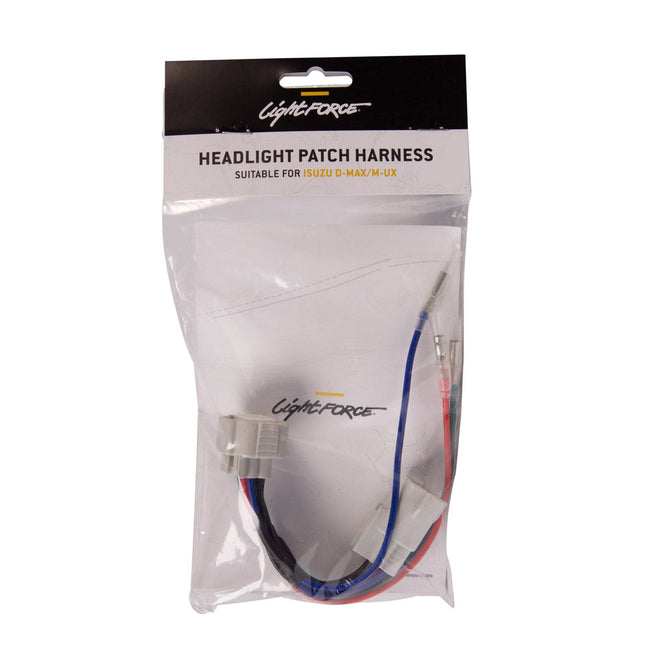 Headlight Patch Harness Suits Isuzu D-Max, Mux