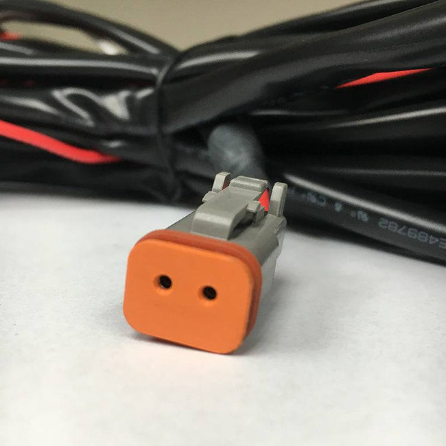 Led Bar Wiring Harness For 6",10" & 20" - Single Dt Connector