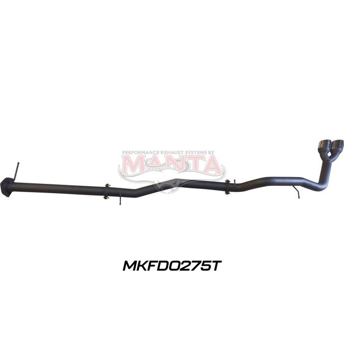 Manta - Next Gen T6.2 Ranger V6 3in DPF Back, Twin Tip Side Exit - (MKFD0275T)