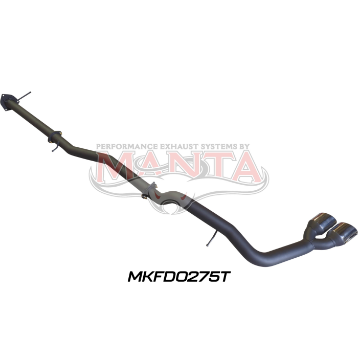 Manta - Next Gen T6.2 Ranger V6 3in DPF Back, Twin Tip Side Exit - (MKFD0275T)