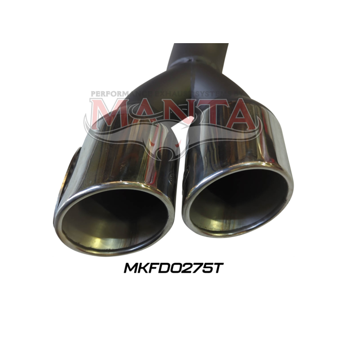 Manta - Next Gen T6.2 Ranger V6 3in DPF Back, Twin Tip Side Exit - (MKFD0275T)