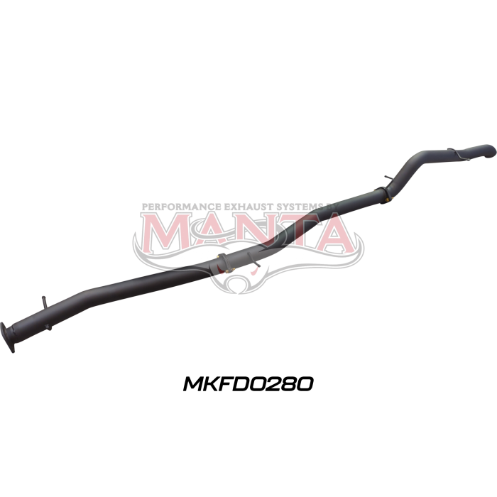 Manta - Next Gen T6.2 Ranger 4cyl 2.0 Bi-Turbo 3in DPF Back Without Centre Muffler - (MKFD0280)