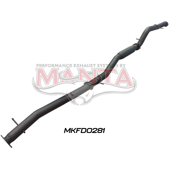 Manta - Next Gen T6.2 Ranger 4cyl 2.0 Bi-Turbo 3in DPF Back With Hotdog - (MKFD0281)