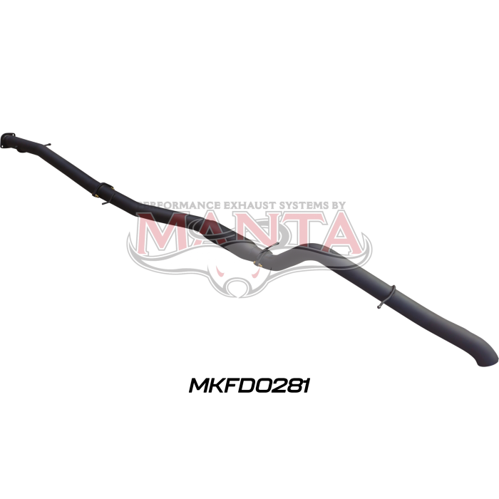 Manta - Next Gen T6.2 Ranger 4cyl 2.0 Bi-Turbo 3in DPF Back With Hotdog - (MKFD0281)