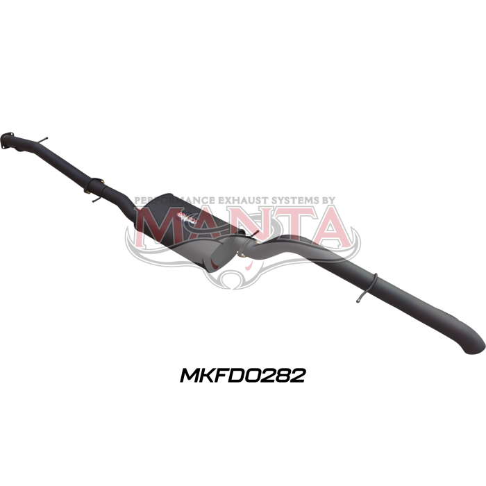 Manta - Next Gen T6.2 Ranger 4cyl 2.0 Bi-Turbo 3in DPF Back With Muffler - (MKFD0282)
