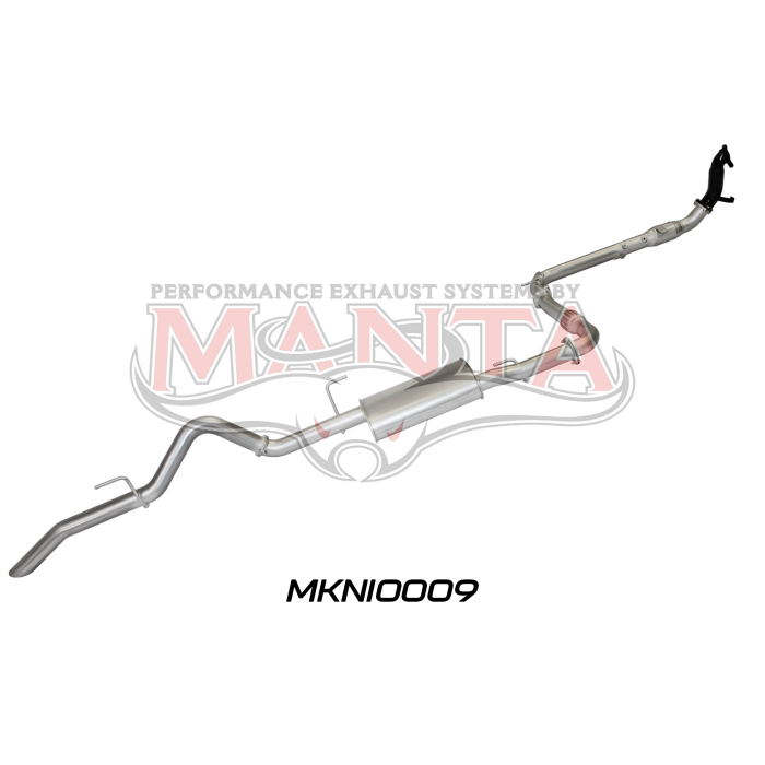 Manta - Navara D40 2.5L Auto 05 - 07 With Cat R TailP - (MKNI0009)
