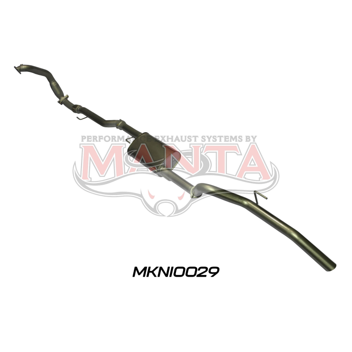 Manta - Navara D40 3.0L 550 V6 With Cat R Tailpipe - (MKNI0029)