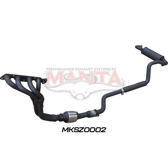 Manta - Suzuki Jimny 1.5L Petrol Full System - Extractor & Cat with Centre Hotdog and Rear Muffler (Manual) - (MKSZ0002)