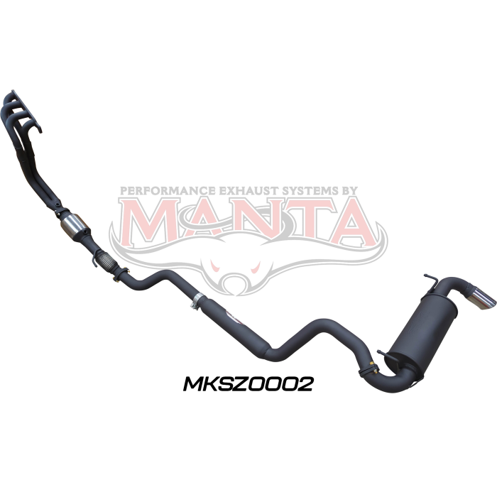 Manta - Suzuki Jimny 1.5L Petrol Full System - Extractor & Cat with Centre Hotdog and Rear Muffler (Manual) - (MKSZ0002)