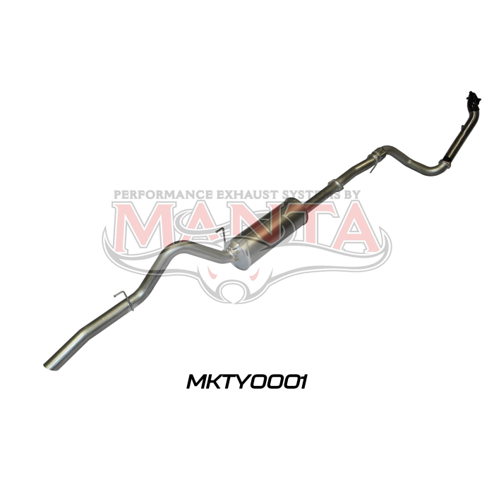 Manta - Hilux KZN165R 3.0L TD 3 With Muffler - (MKTY0001)
