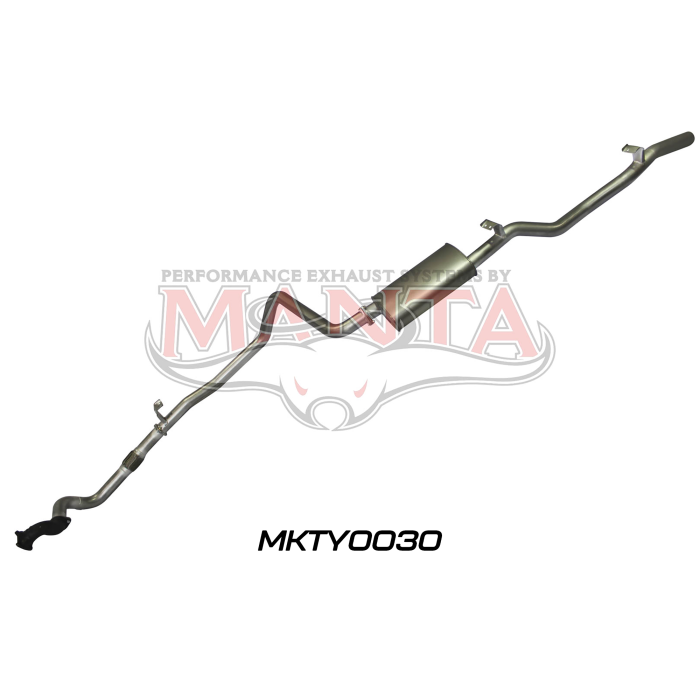 Manta - HDJ79 Ute 3 Turbo Back With Muffler - (MKTY0030)