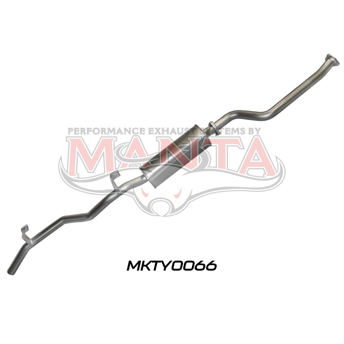 Manta - Landcruiser FJ75, HJ75 2.5in off Extractors or OEM Engine Pipe - (MKTY0066)