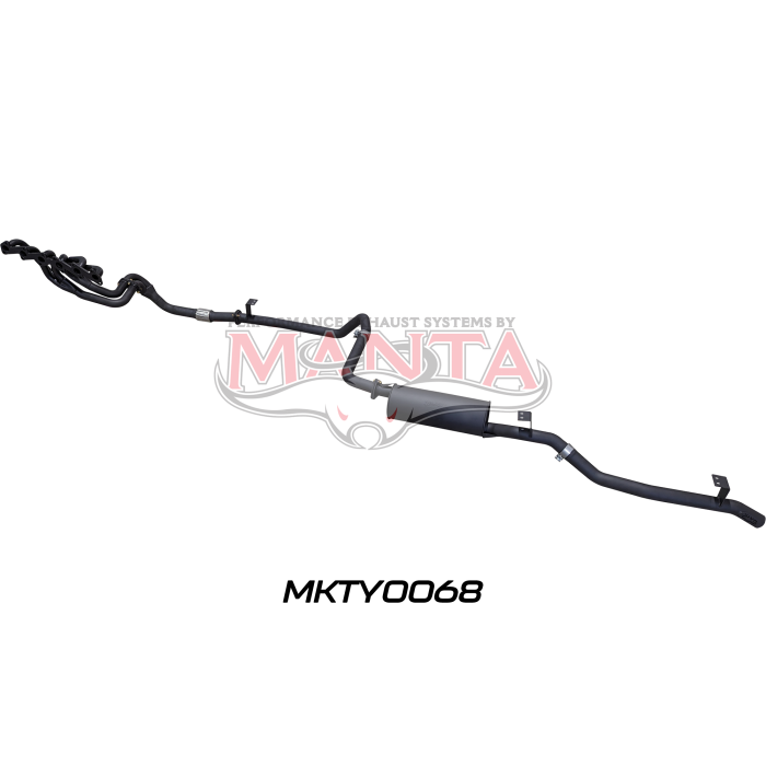 Manta - HZJ75, 78 LandCruiser Extractors & 2.5in - (MKTY0068)