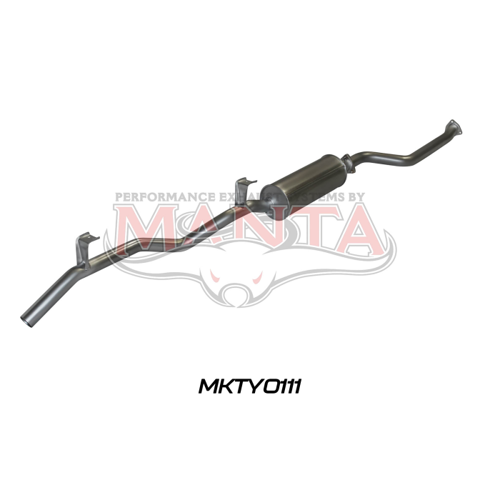 Manta - LandCruiser HJ75 2.5in off OEM Engine Pipe - (MKTY0111)