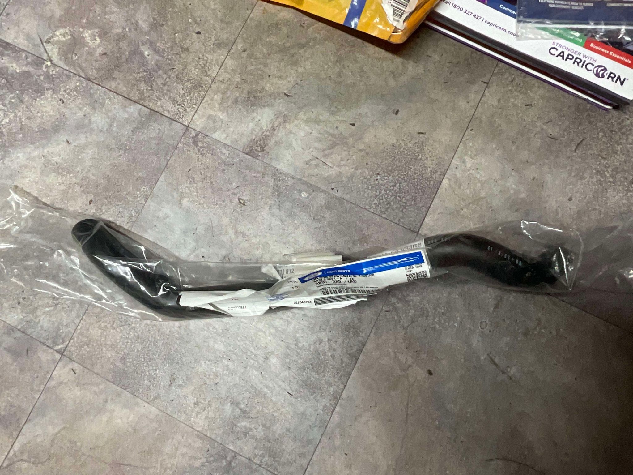 Ford Ranger Px1 Px2 2.2litre Power Steer Feed Hose - Reservoir To Pump