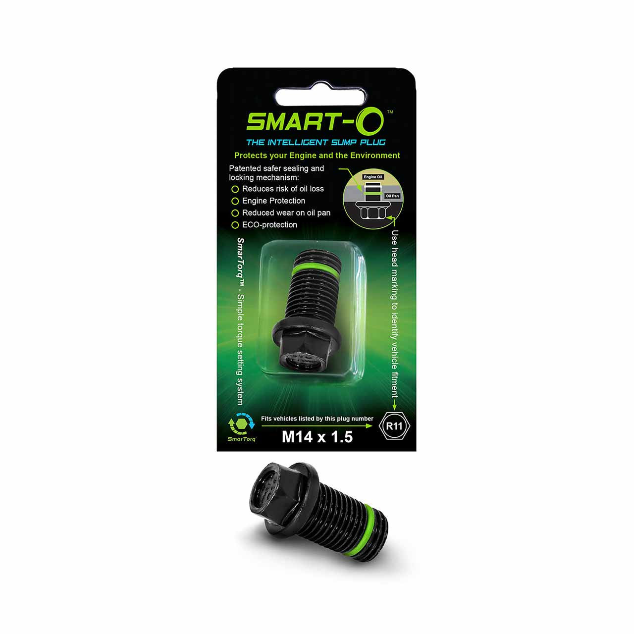 R11bp1 Oil Sump Plug (M14 X 1.5mm) Smart-O
