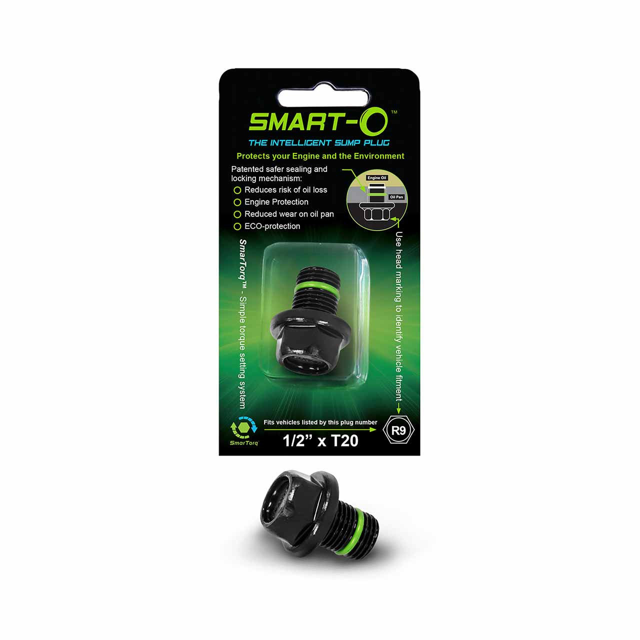 R9bp1 Oil Sump Plug (1/2 Inch X T20) Smart-O