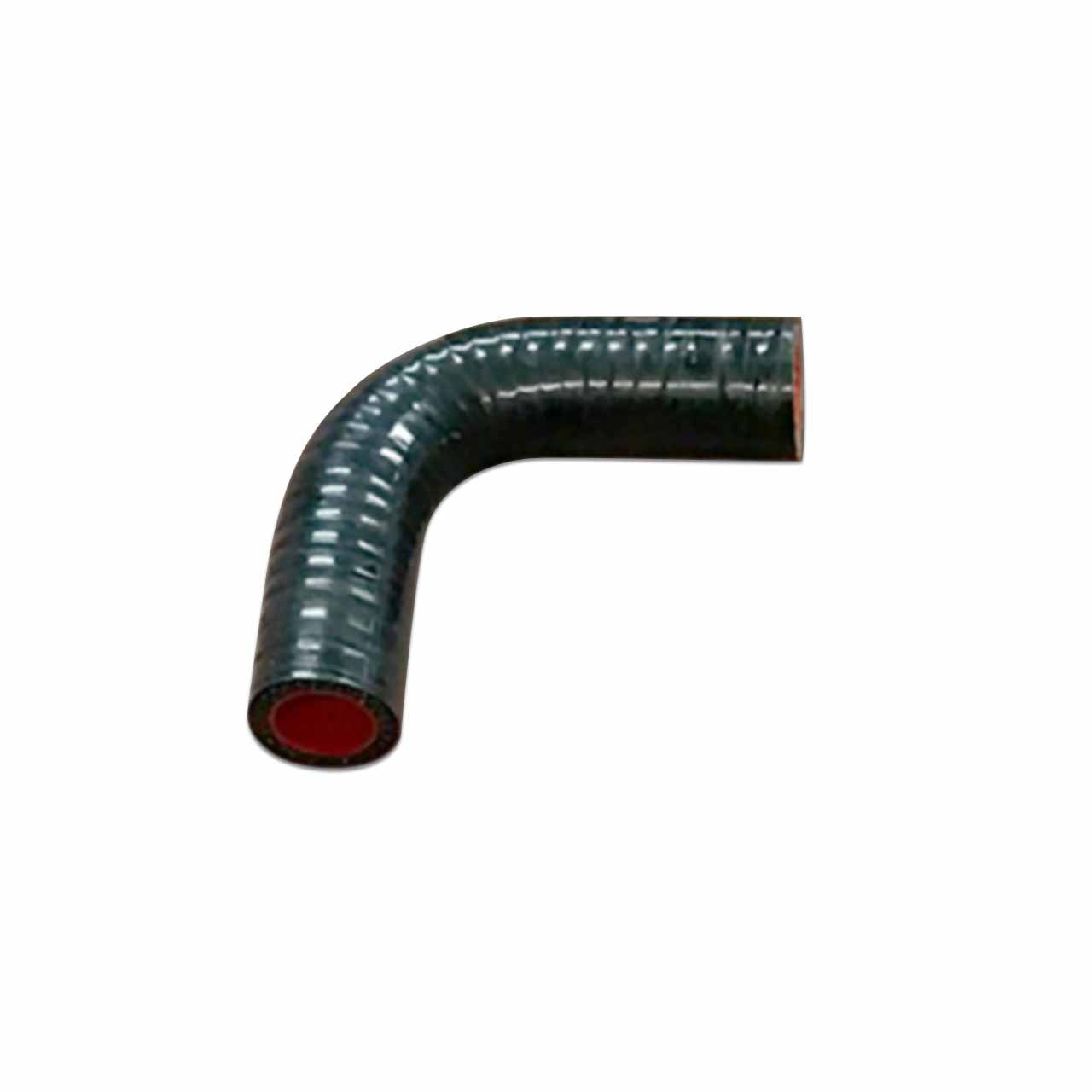 Os-Shb1690-B Oil Resistant Black Rubber Hose 90° Bend - 70mm Leg (16mm I.D)