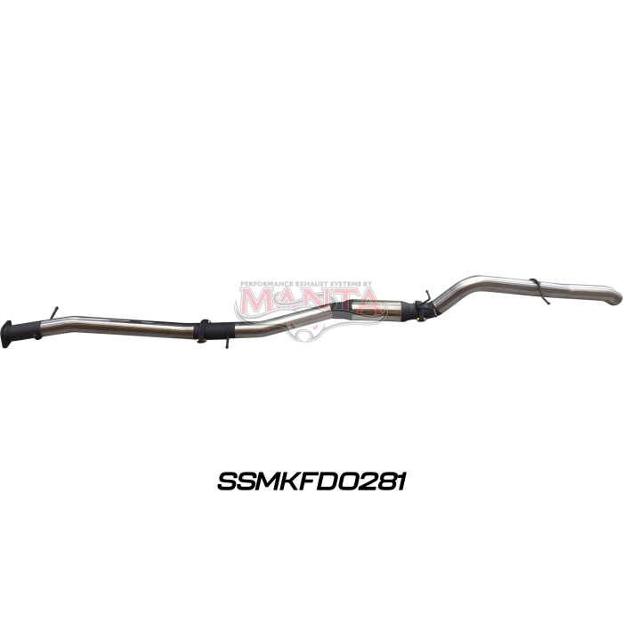 Manta - Next Gen T6.2 Ranger 4cyl 2.0 Bi-Turbo 3in DPF Back With Hotdog - (SSMKFD0281)