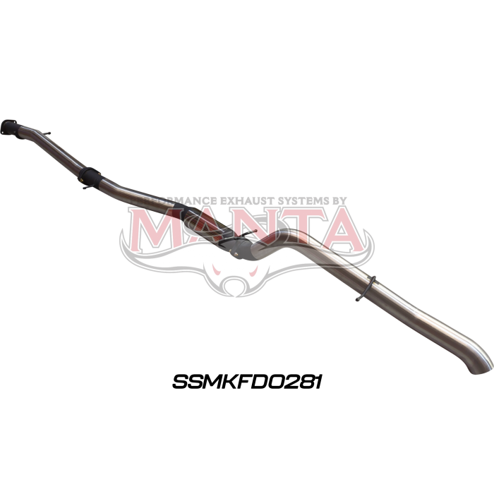 Manta - Next Gen T6.2 Ranger 4cyl 2.0 Bi-Turbo 3in DPF Back With Hotdog - (SSMKFD0281)