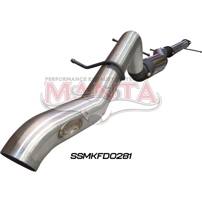 Manta - Next Gen T6.2 Ranger 4cyl 2.0 Bi-Turbo 3in DPF Back With Hotdog - (SSMKFD0281)