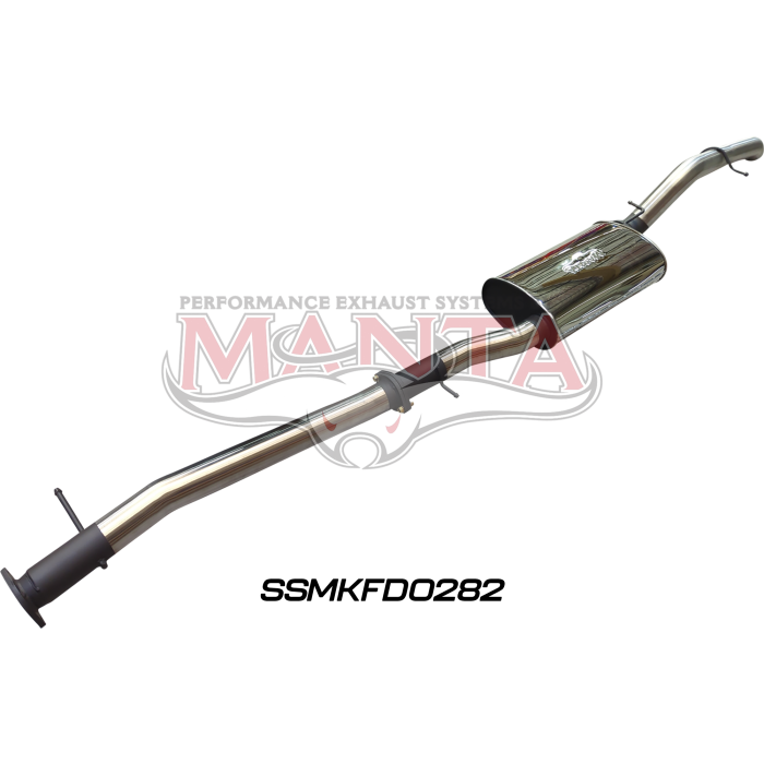 Manta - Next Gen T6.2 Ranger 4cyl 2.0 Bi-Turbo 3in DPF Back With Muffler - (SSMKFD0282)