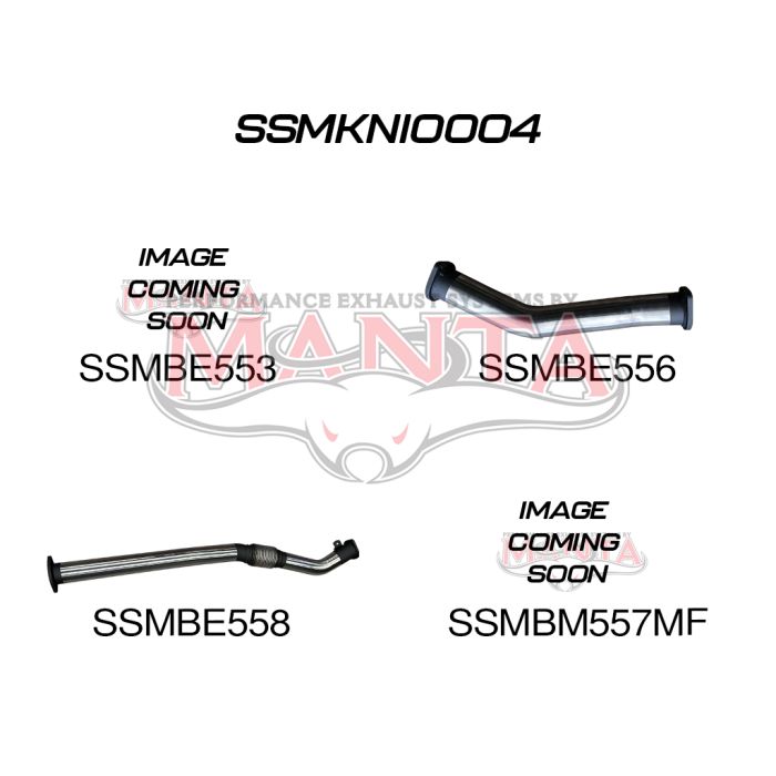 Manta - Navara D22 2.5L Without Cat - (SSMKNI0004)
