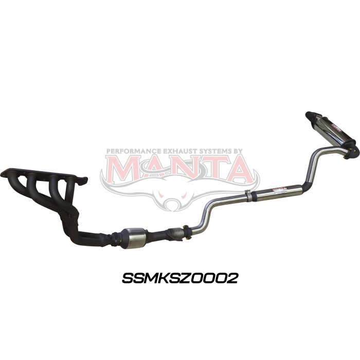 Manta - Suzuki Jimny 1.5L Petrol Full System - Extractor & Cat with Centre Hotdog and Rear Muffler (Manual) - (SSMKSZ0002)