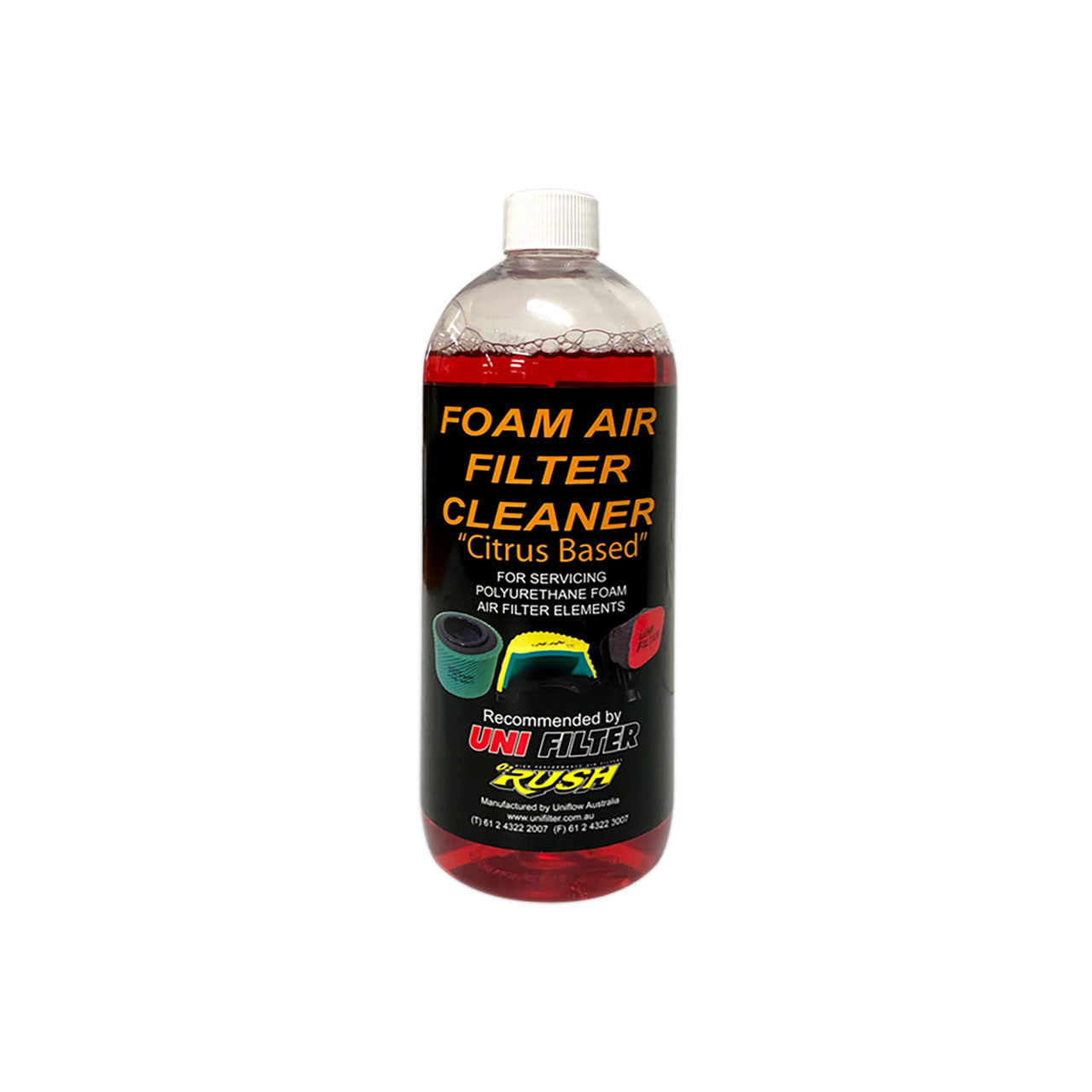 Uni Filter Foam Air Filter Cleaner (Citrus Based) & Oil Service Pack