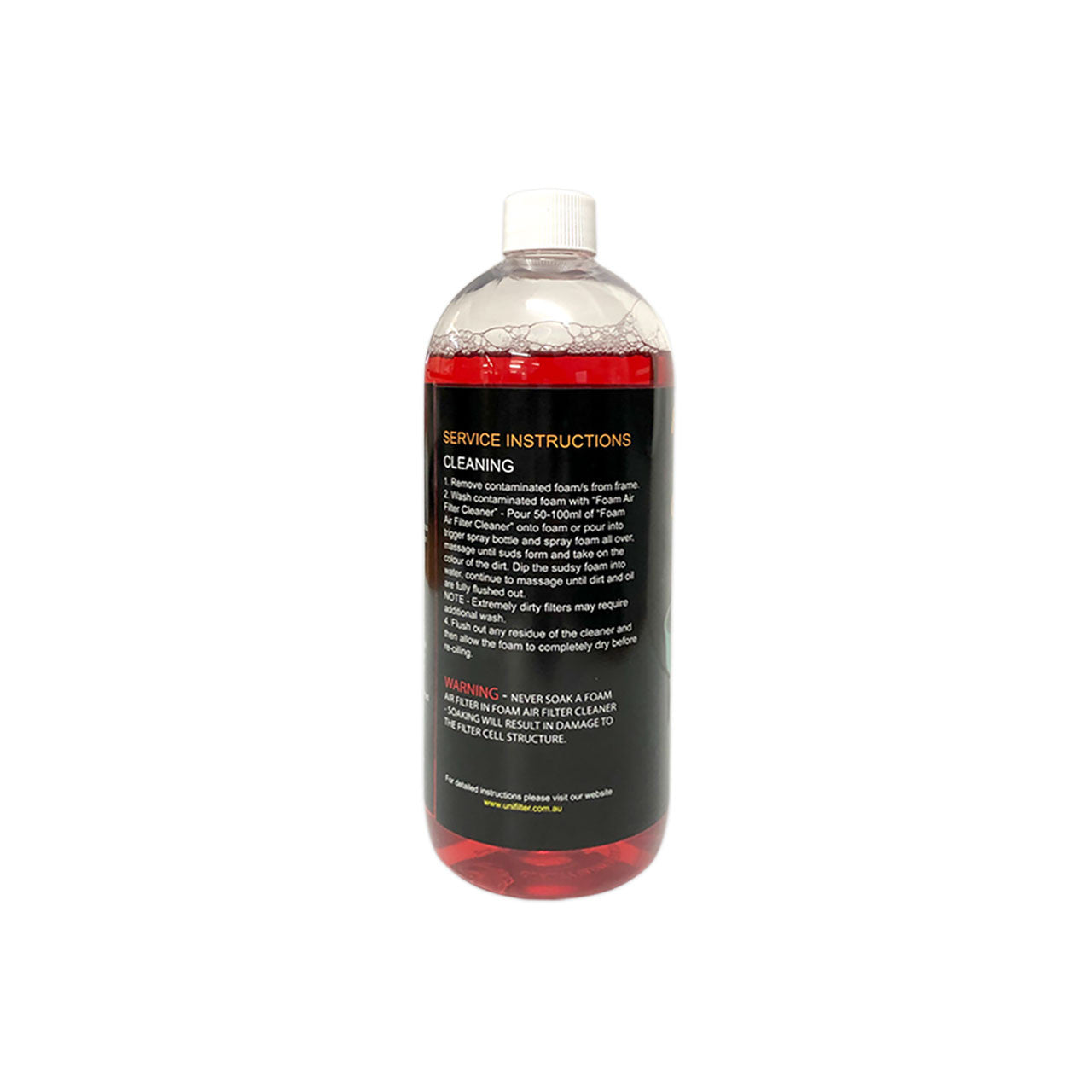 Uni Filter Foam Air Filter Cleaner (Citrus Based) & Oil Service Pack