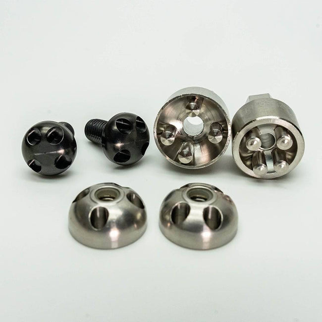 Viper Light Bar Single Row Slide Mounts Anti-Theft Kit - Pair