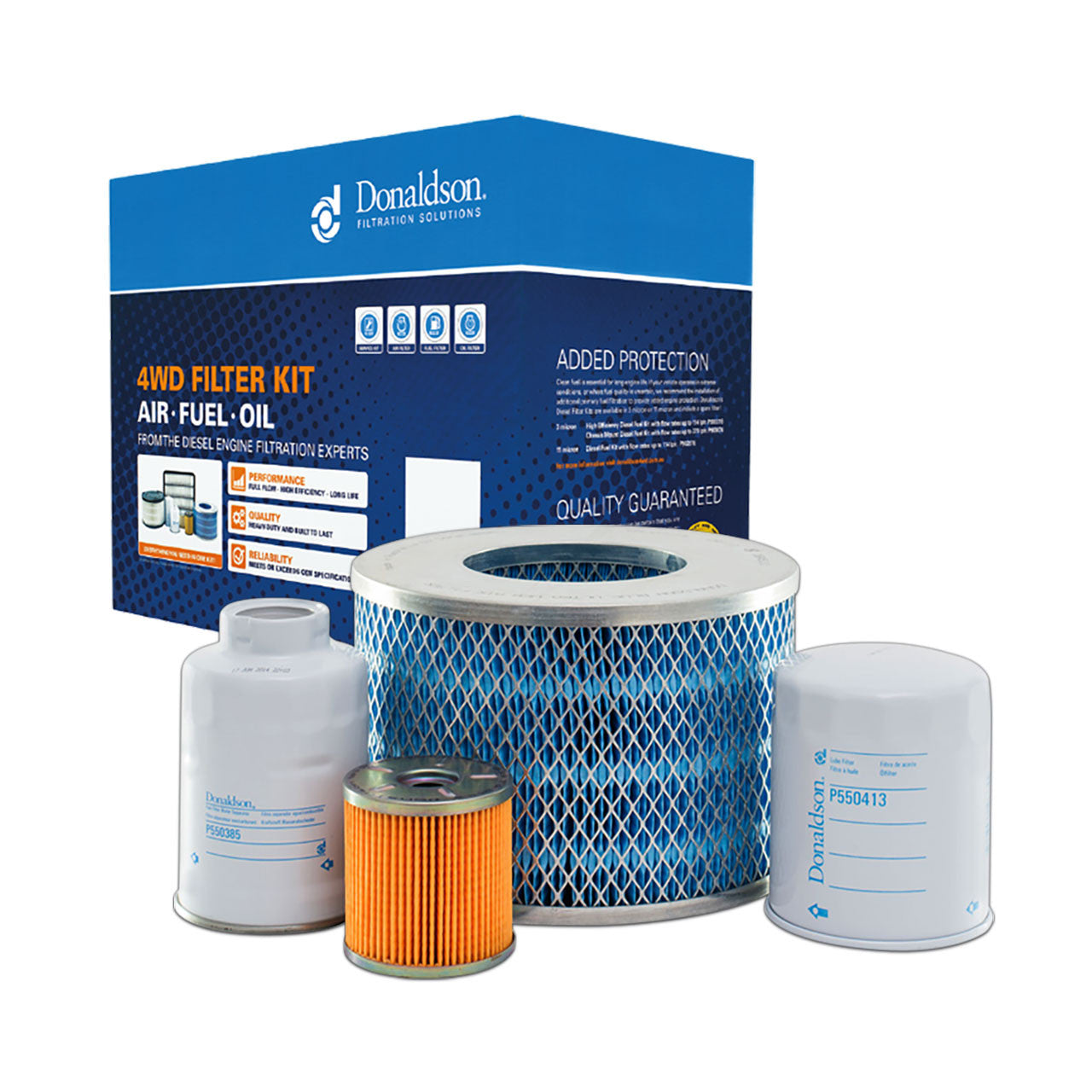X902718 Toyota Landcruiser 70 Series HZJ75 1HZ HDJ79 1HD-FTE Diesel - Donaldson Filter Kit