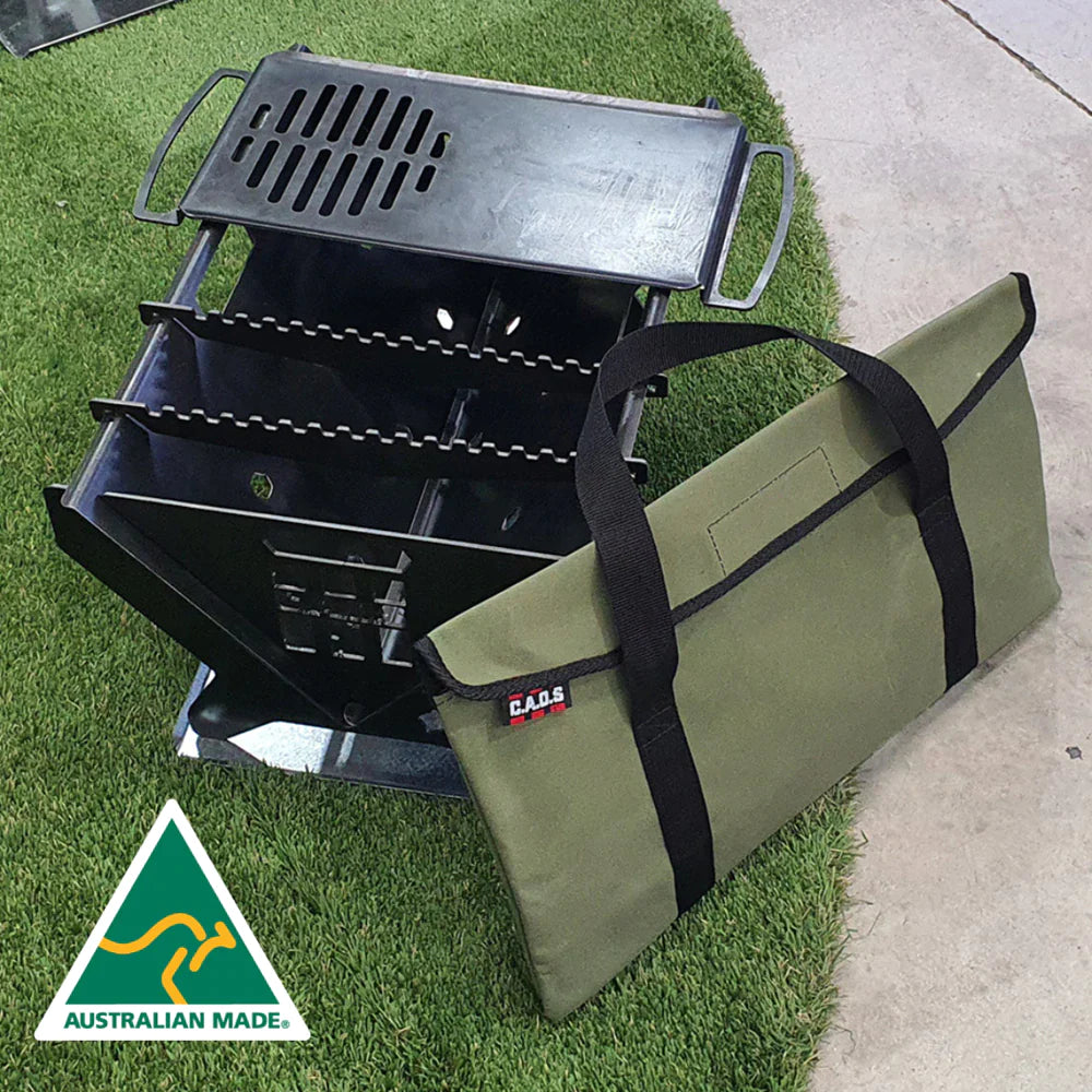 CAOS Fire Pit MKII with Grill, Bridges, Base Tray and Bag