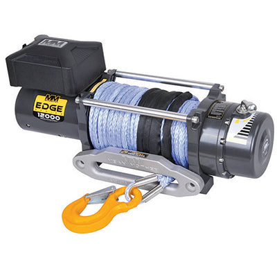 Edge Winch 12000Lb with Synthetic Rope Mean Mother 4x4