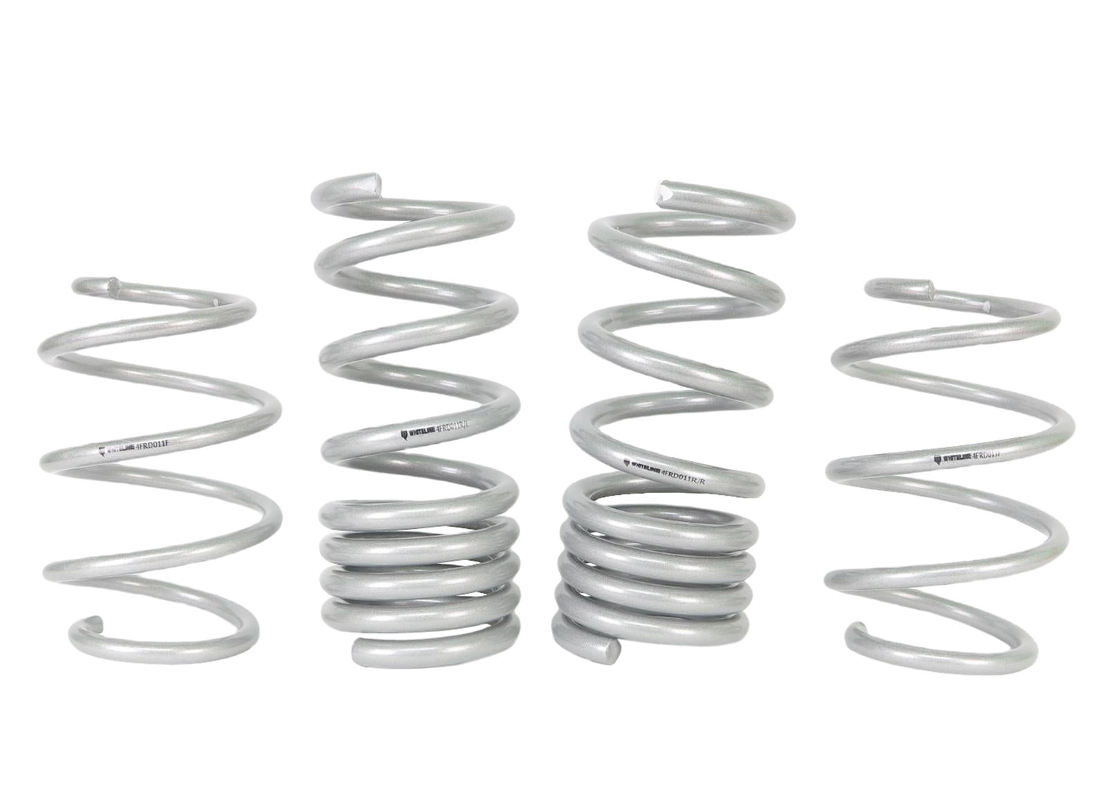 Front And Rear Coil Springs - Lowered To Suit Ford Mustang S550 FM, FN