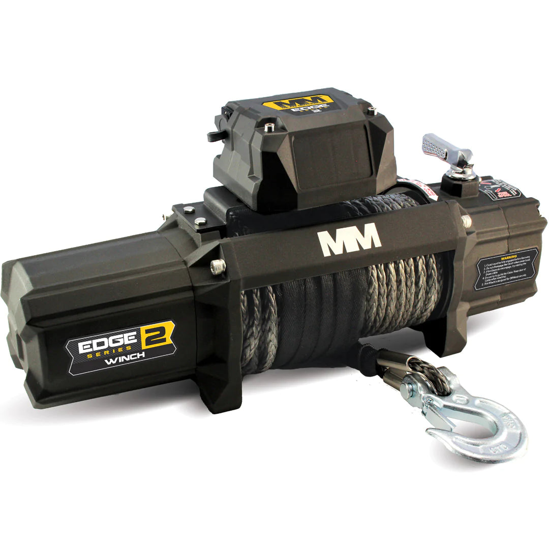 MEAN MOTHER® EDGE SERIES 2 WINCH 9500LB WITH SYNTHETIC ROPE