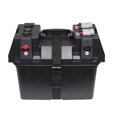 Portable 12V Battery Box and Bluetooth Battery Monitor Bundle by Mean Mother 4x4