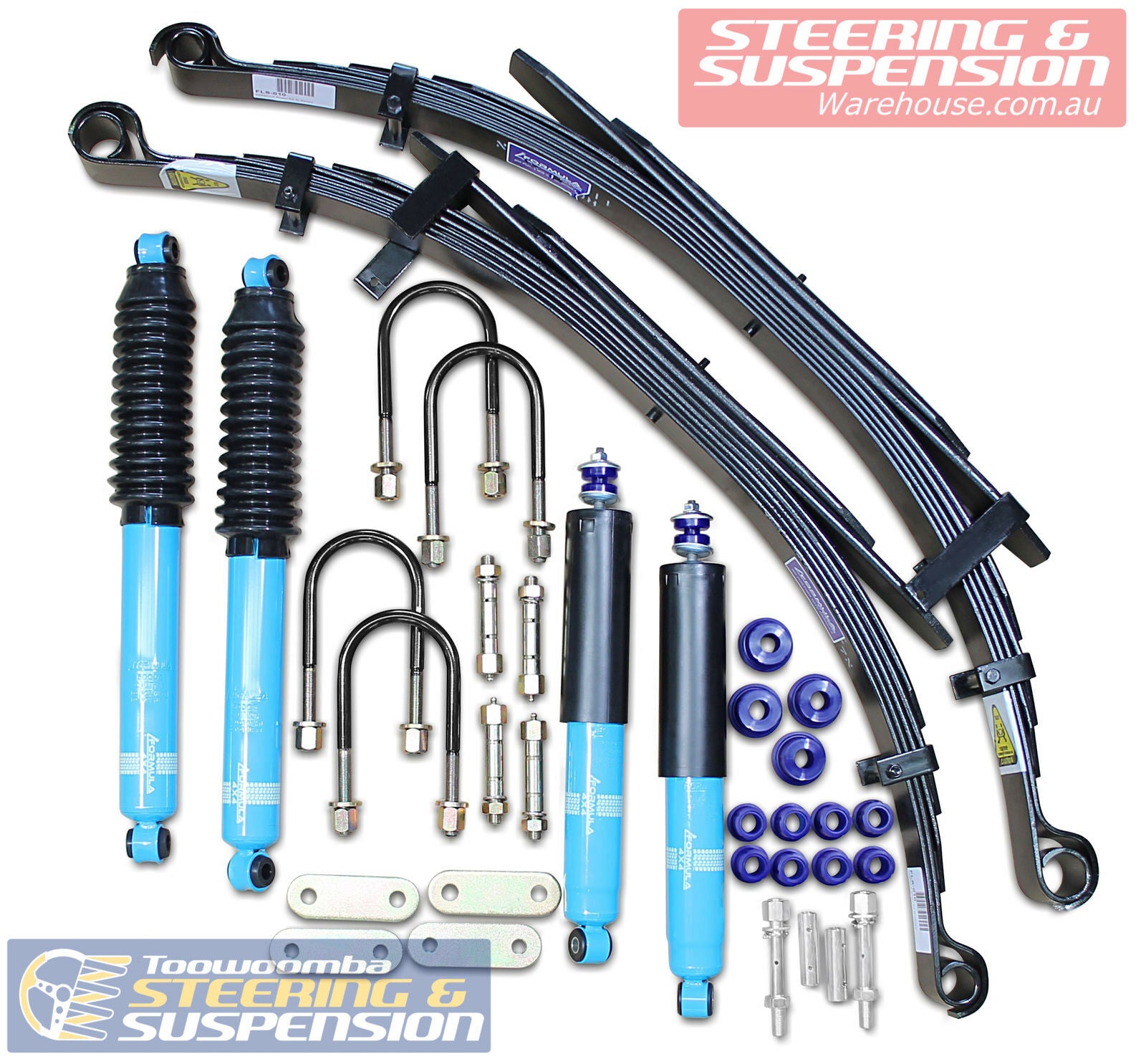 Mazda BT50 4wd 2006-2011 Formula 4wd Suspension Lift Kit